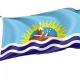 Santa Cruz Flag for Indoor & Outdoor Use - Imagine 1