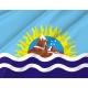 Santa Cruz Flag for Indoor & Outdoor Use - Imagine 2