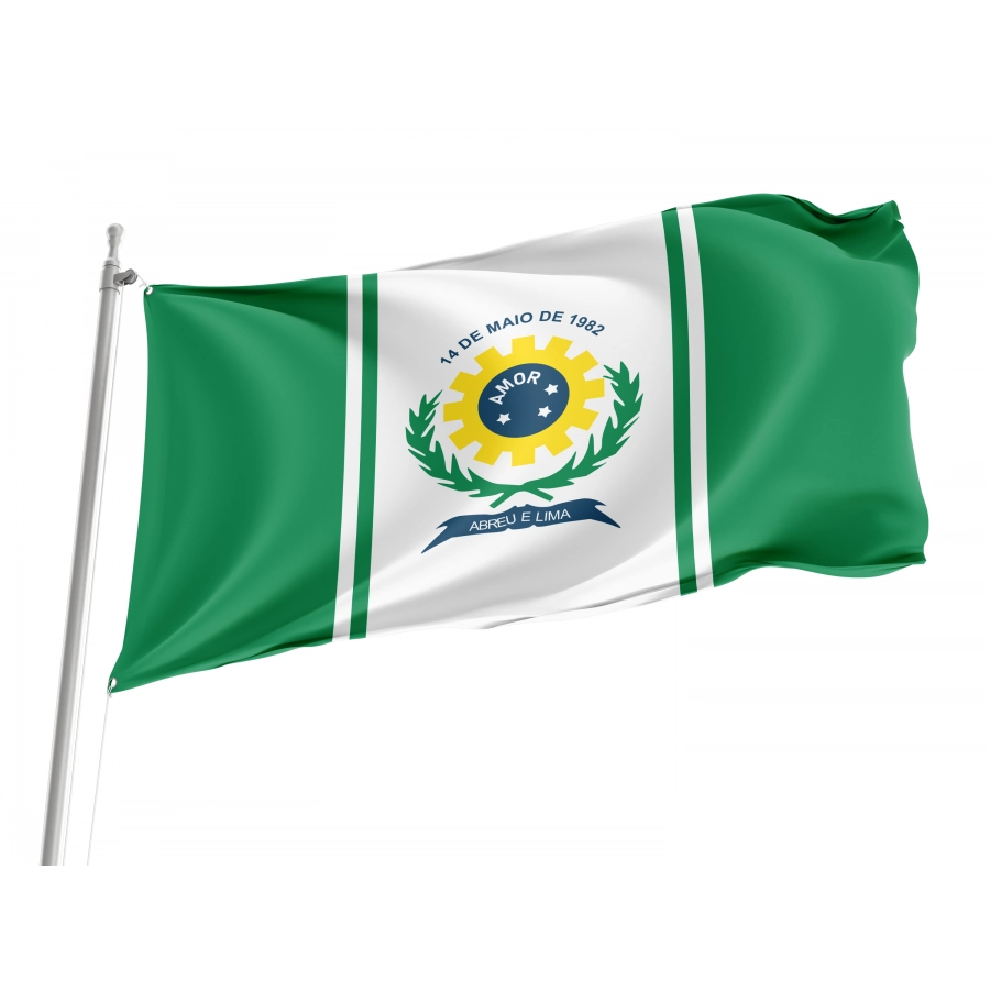 Abreu e Lima Flag for Indoor & Outdoor Use, BRAZIL--7