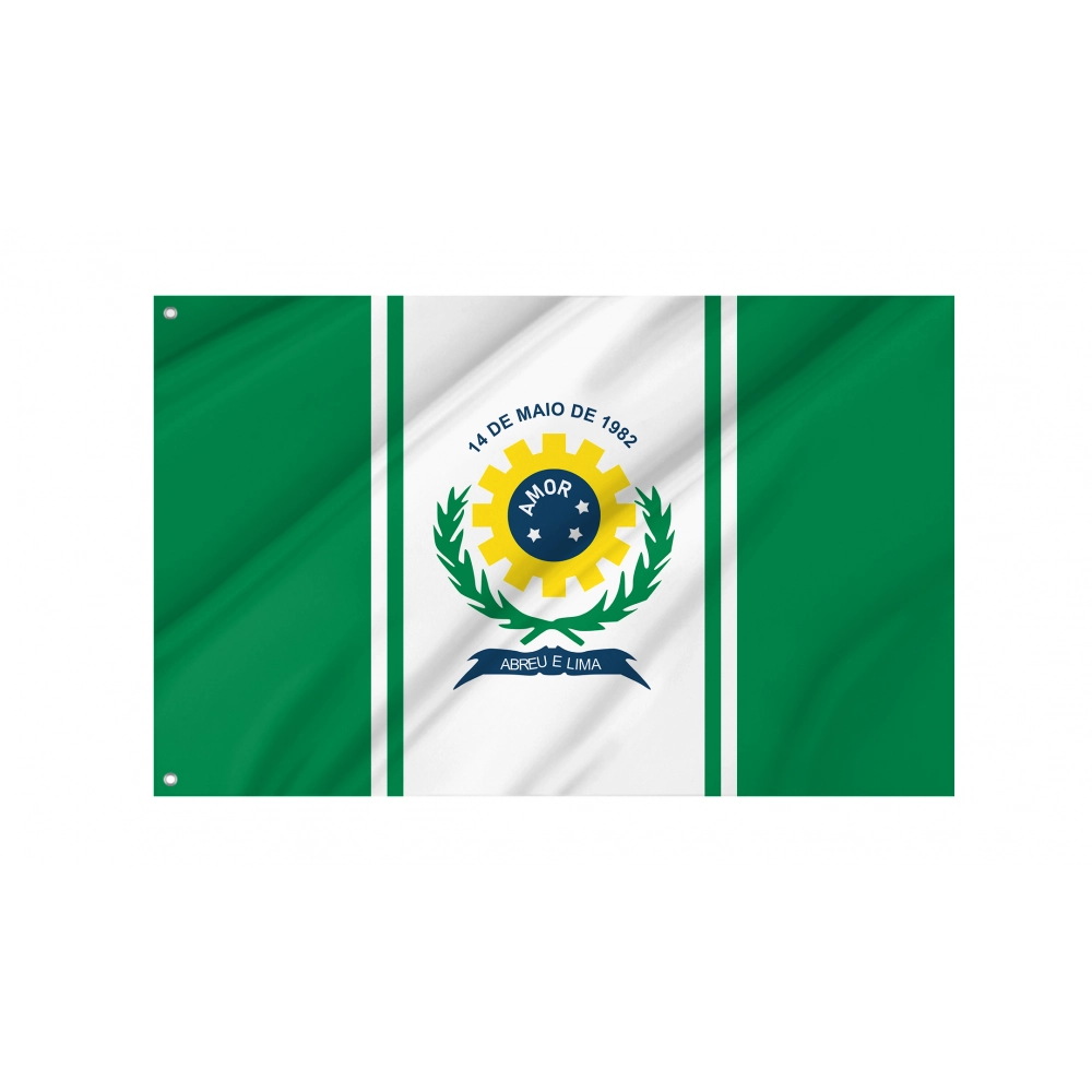 Abreu e Lima Flag for Indoor & Outdoor Use Abreu e Lima Flag for Indoor & Outdoor Use