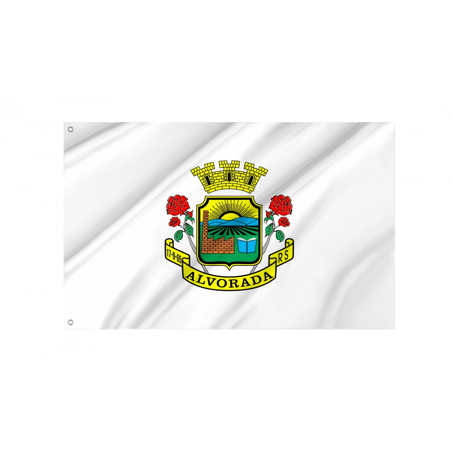 Alvorada Flag for Indoor & Outdoor Use, BRAZIL--10
