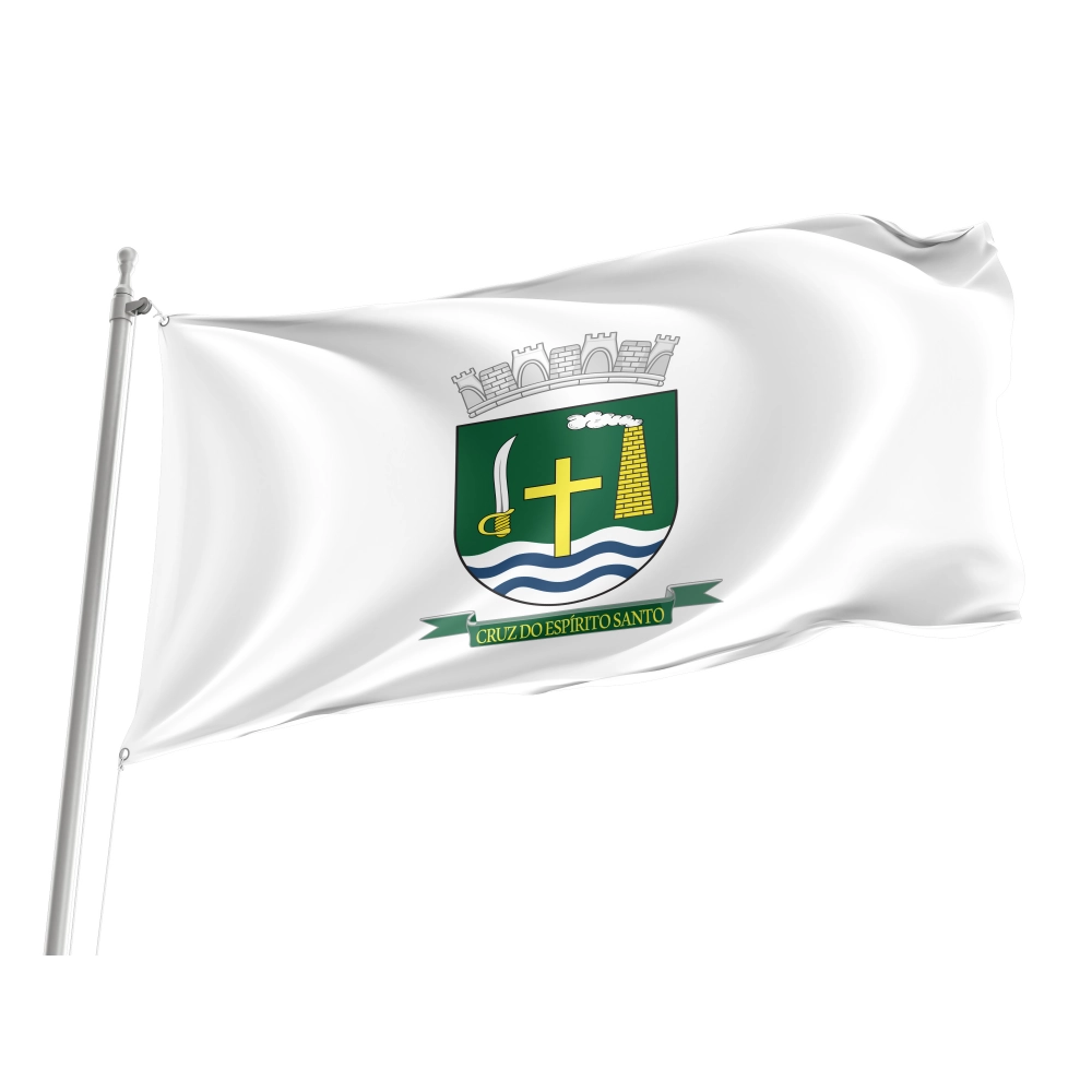 Cruz do Espírito Santo Flag for Indoor & Outdoor Use