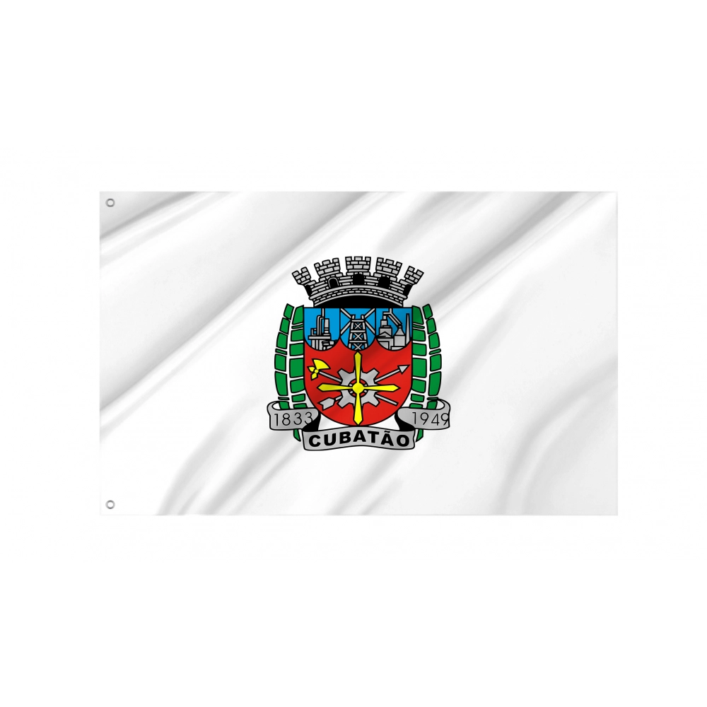 Cubatão Flag for Indoor & Outdoor Use