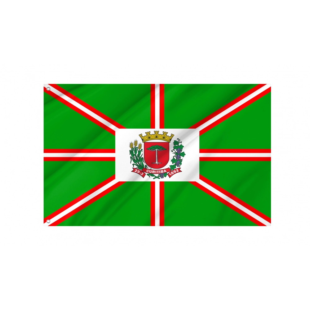 Curitiba Flag for Indoor & Outdoor Use