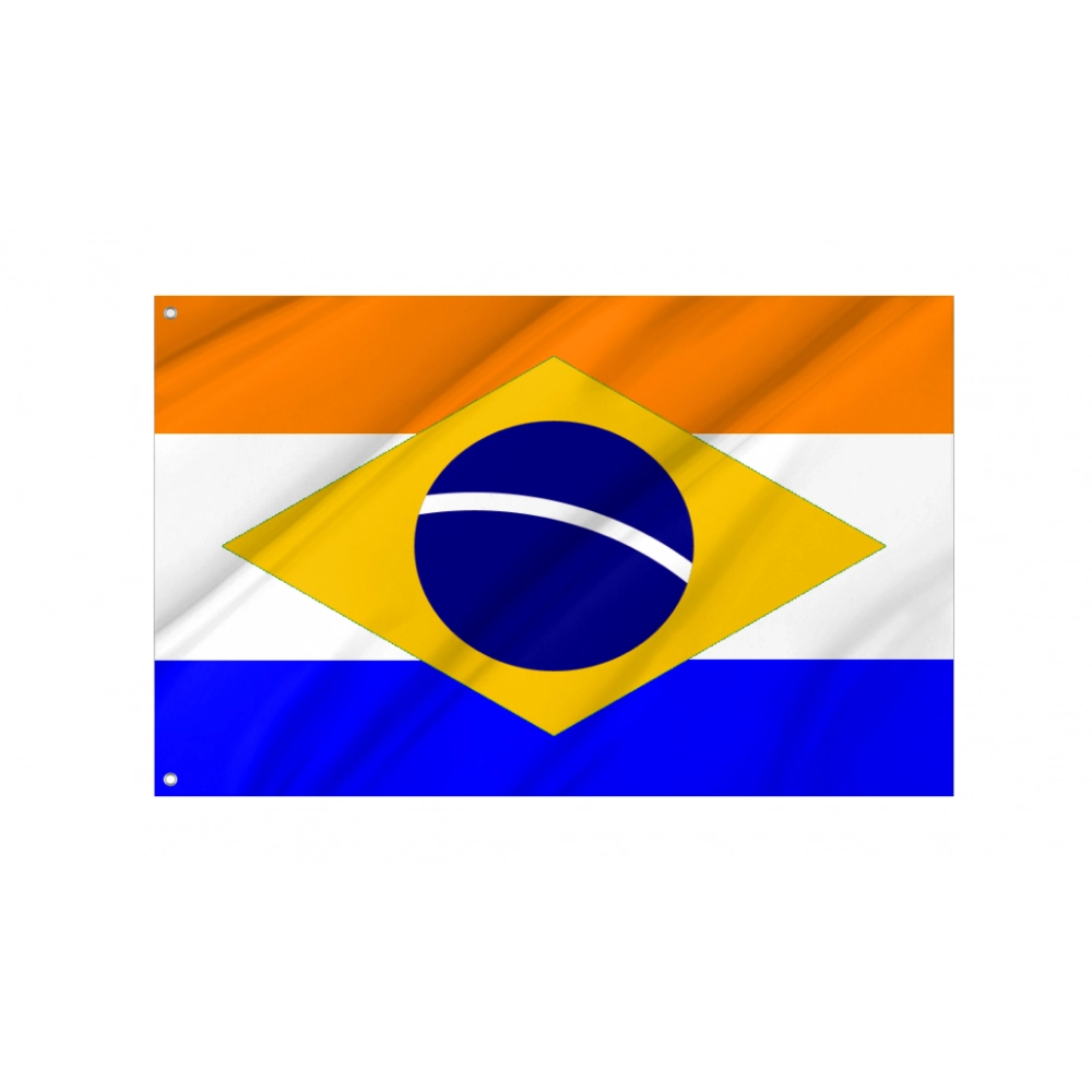 Dutch Brazil Variant Flag for Indoor & Outdoor Use