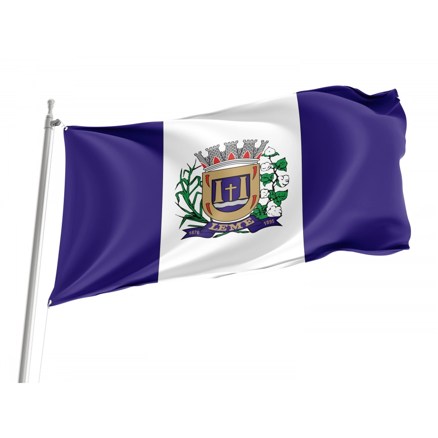 Leme Flag for Indoor & Outdoor Use, BRA