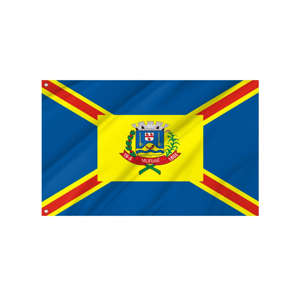 Muriaé Flag for Indoor & Outdoor Use