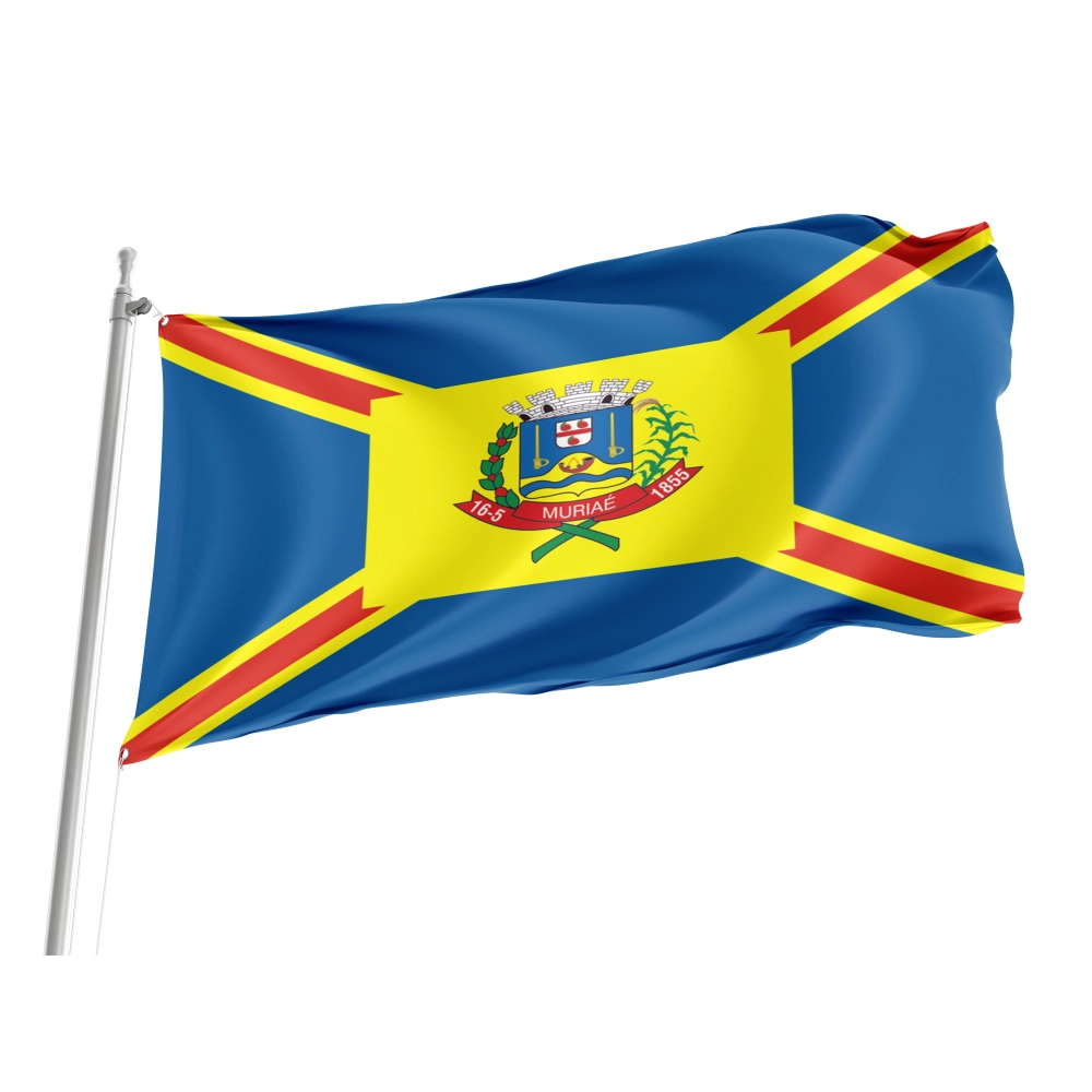 Muriaé Flag for Indoor & Outdoor Use