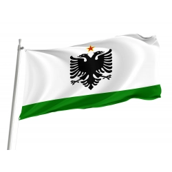 Albanian Coast Guard Ensign 1958-1992 Flag for Indoor & Outdoor Use