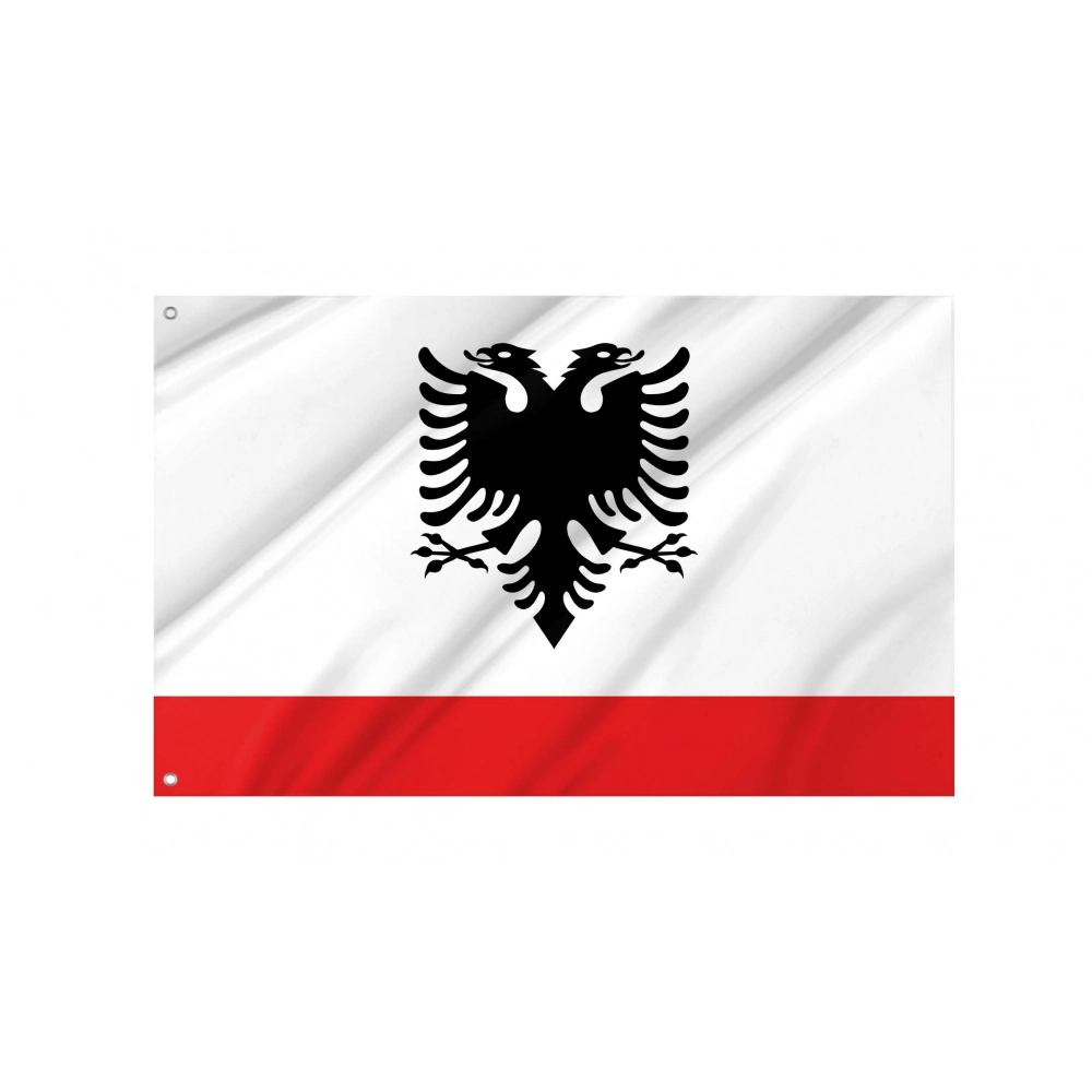 Naval Ensign of Albania Flag for Indoor & Outdoor Use