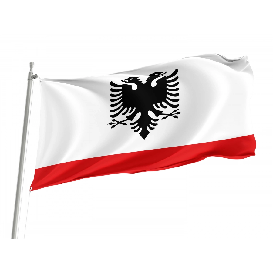 Naval Ensign of Albania Flag for Indoor & Outdoor Use, ALB04