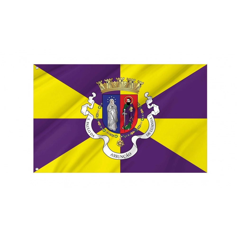 Luanda Flag for Indoor & Outdoor Use Luanda Flag for Indoor & Outdoor Use