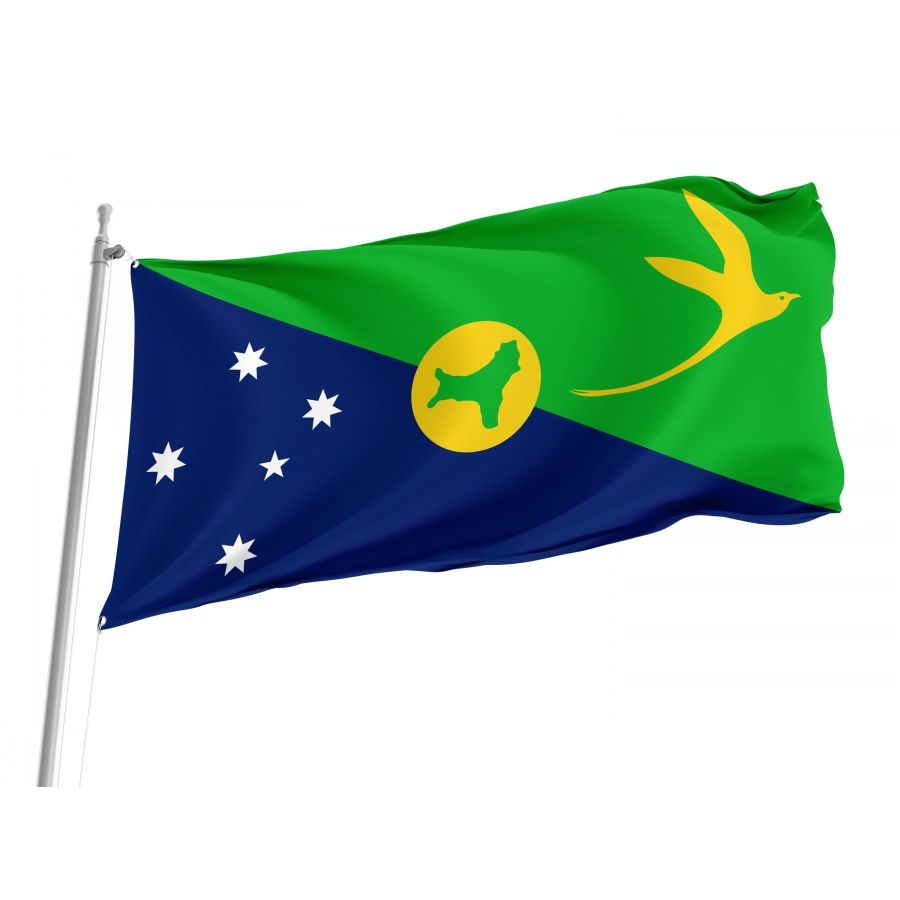Flag of Christmas Island, Patriotic Flags, Unique Design Print, Flags for Indoor & Outdoor Use