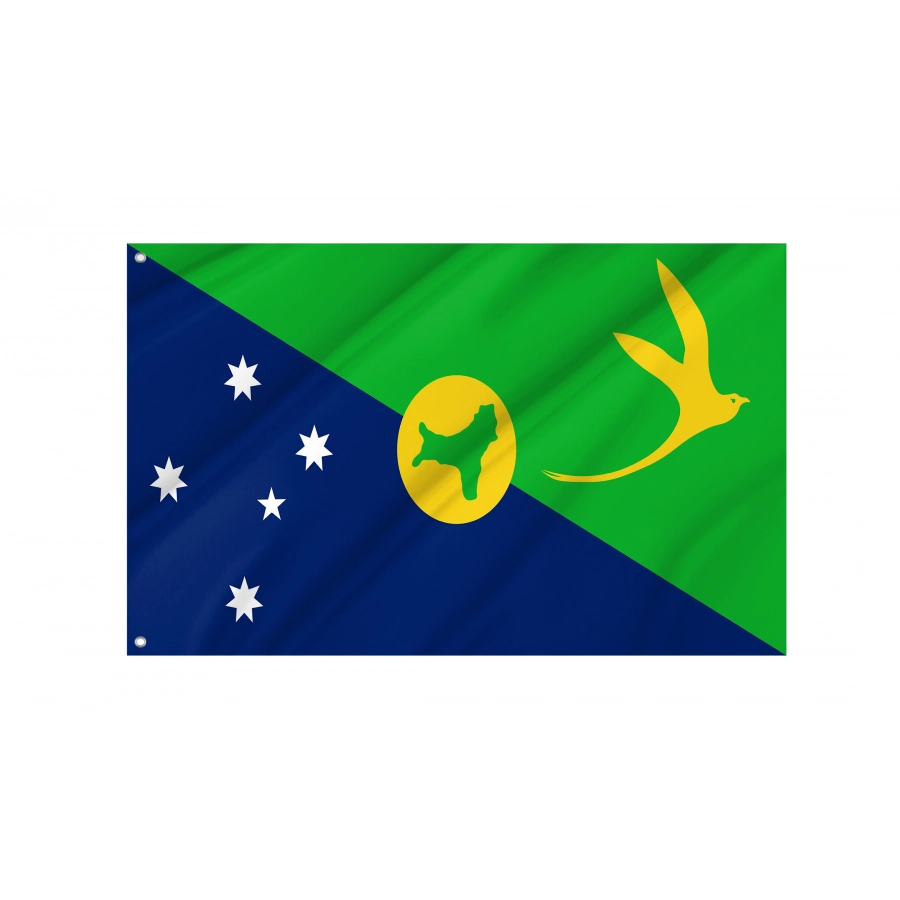 Flag of Christmas Island, Patriotic Flags, Unique Design Print, Flags for Indoor & Outdoor Use