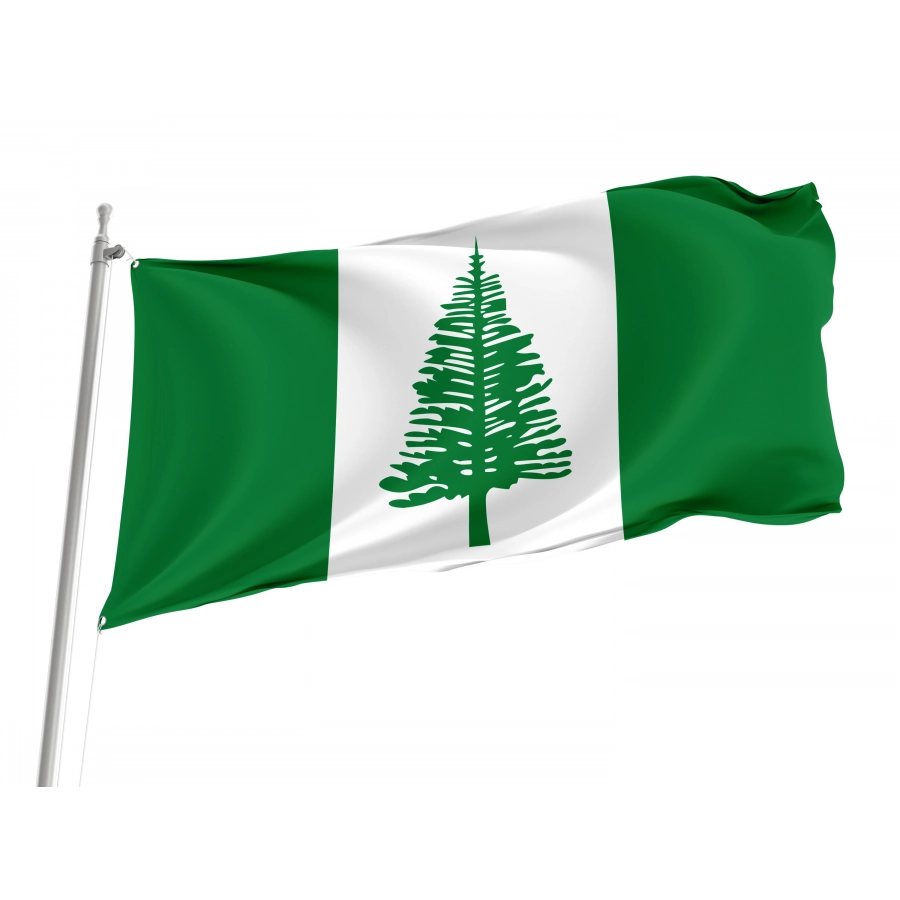 Flag of Norfolk Island, Patriotic Flags, Unique Design Print, Flags for Indoor & Outdoor Use