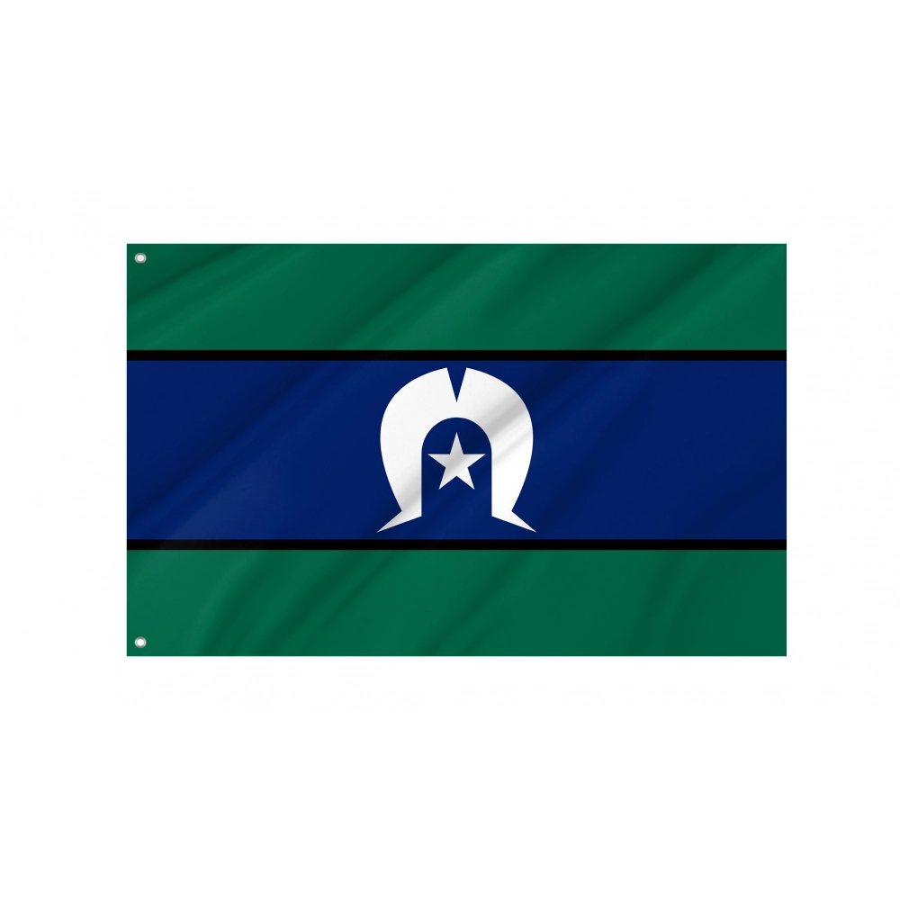 Torres Strait Flag for Indoor & Outdoor Use