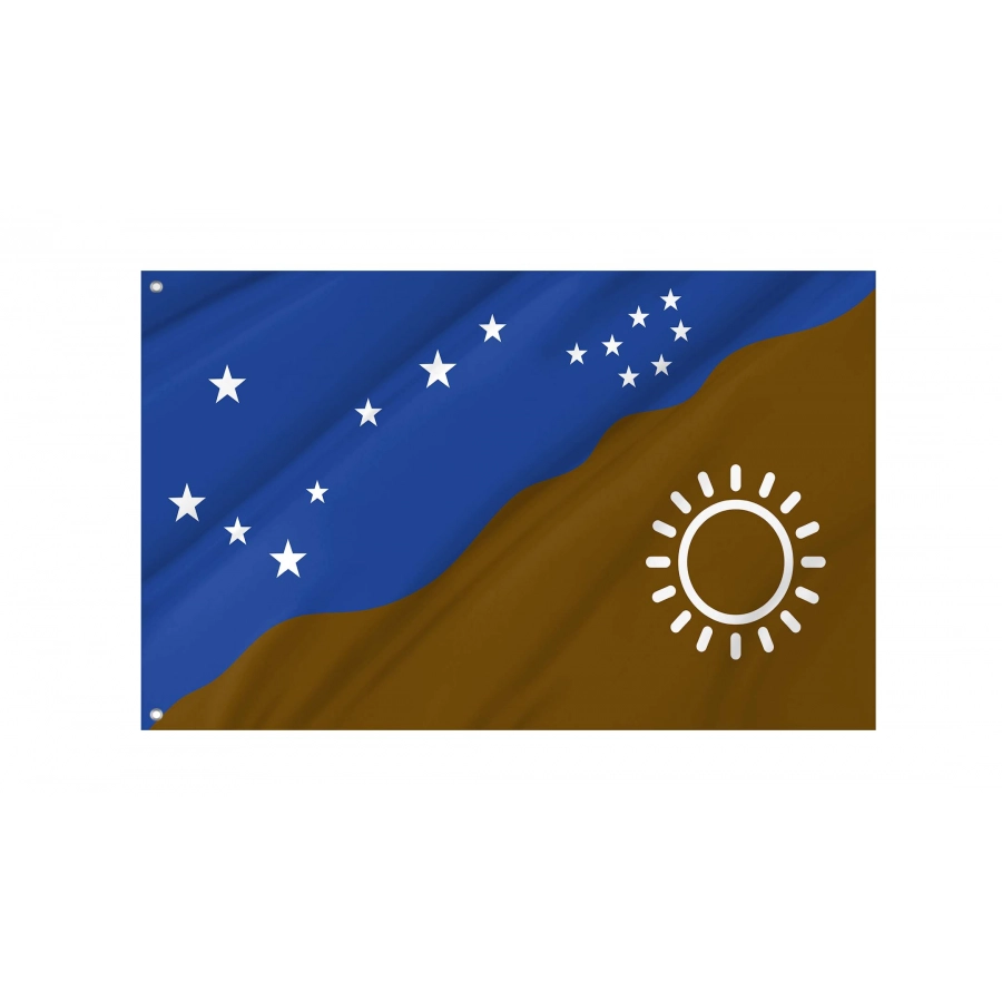 Adnyamathanha People Flag for Indoor & Outdoor Use, AUS18