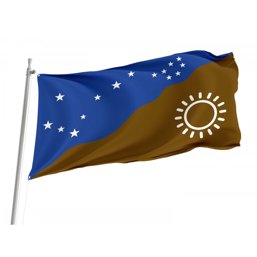 Adnyamathanha People Flag for Indoor & Outdoor Use, AUS18