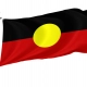 Australian Aboriginal Flag for Indoor & Outdoor Use - Imagine 1