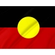 Australian Aboriginal Flag for Indoor & Outdoor Use - Imagine 2