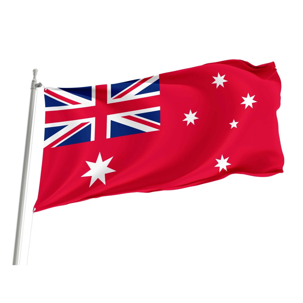 Australian Red Ensign Flag for Indoor & Outdoor Use