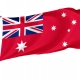 Australian Red Ensign Flag for Indoor & Outdoor Use - Imagine 1