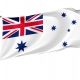 Australian White Ensign Flag for Indoor & Outdoor Use - Imagine 1