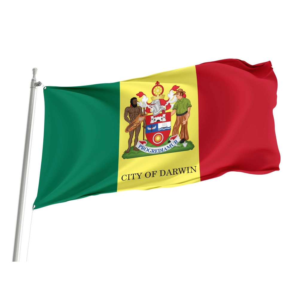 Darwin Flag for Indoor & Outdoor Use Darwin Flag for Indoor & Outdoor Use
