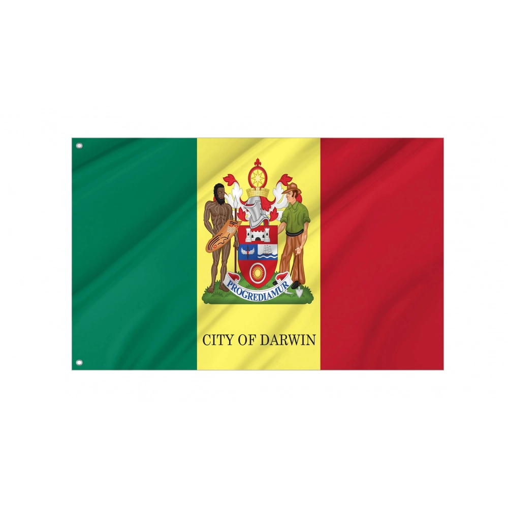 Darwin Flag for Indoor & Outdoor Use Darwin Flag for Indoor & Outdoor Use