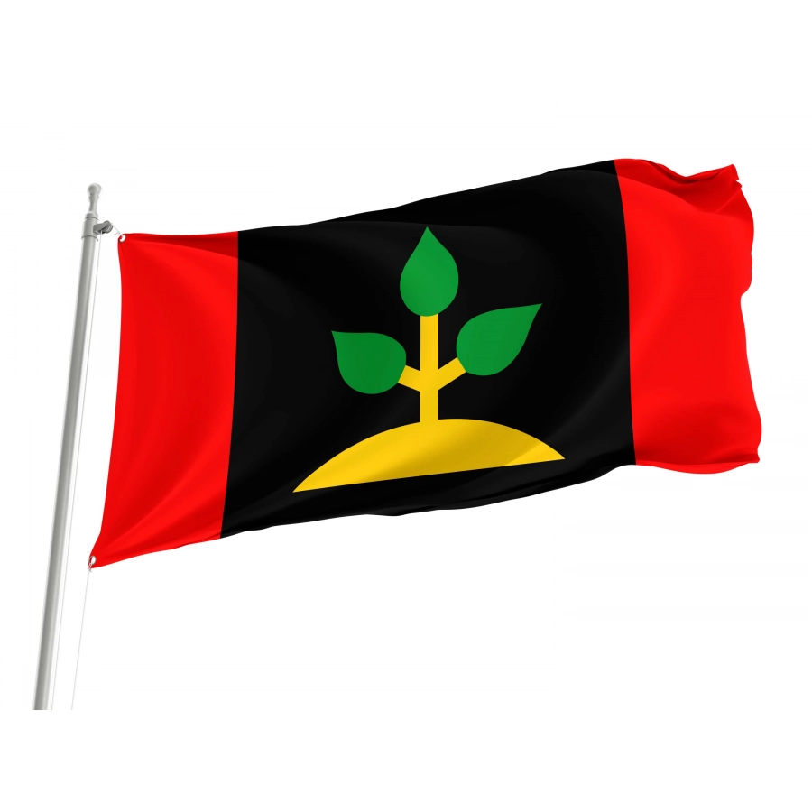 Larrakian Flag for Indoor & Outdoor Use, AUS28