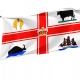 Melbourne Flag for Indoor & Outdoor Use - Imagine 1