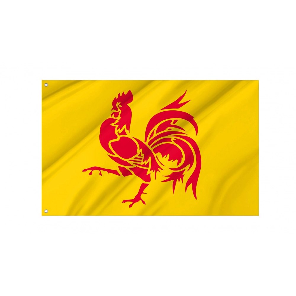 Wallonia Flag for Indoor & Outdoor Use