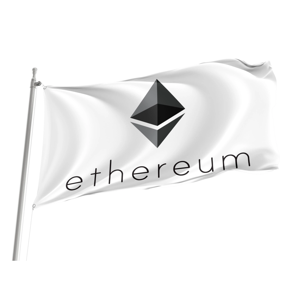 Ethereum (ETH) Flag for Indoor & Outdoor Use