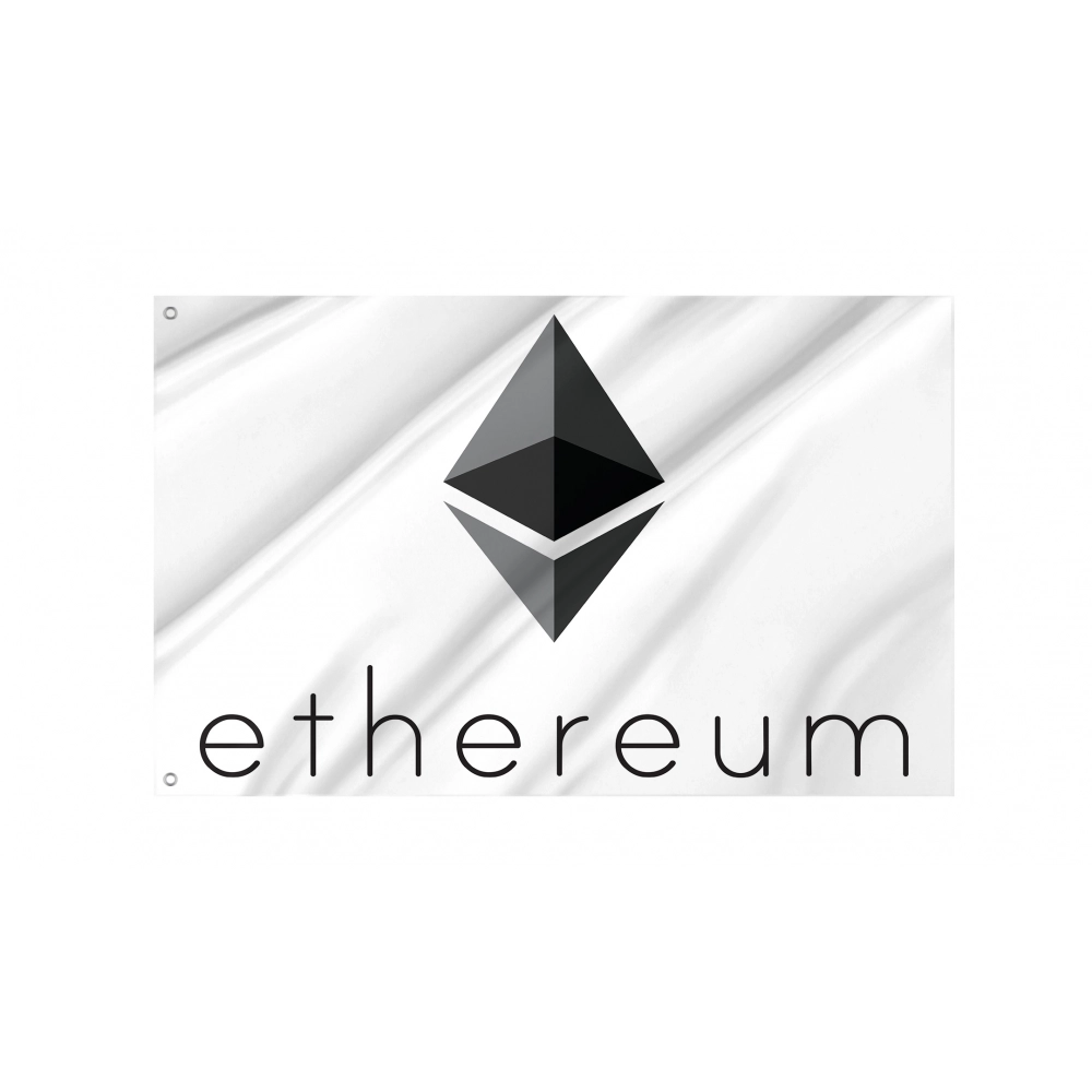 Ethereum (ETH) Flag for Indoor & Outdoor Use