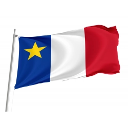 Acadia Flag for Indoor & Outdoor Use