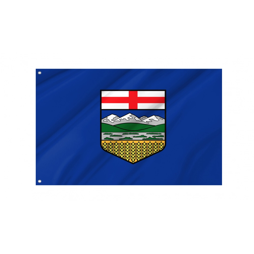 Alberta Flag for Indoor & Outdoor Use Alberta Flag for Indoor & Outdoor Use