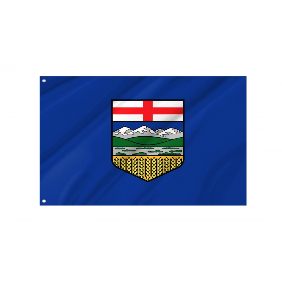 Alberta Flag for Indoor & Outdoor Use, CA--2