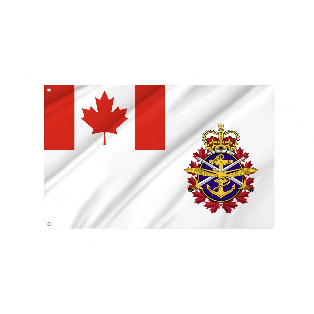 Canadian Forces Flag for Indoor & Outdoor Use