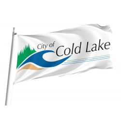 Cold Lake Flag for Indoor & Outdoor Use