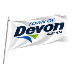 Devon, Canada Flag for Indoor & Outdoor Use