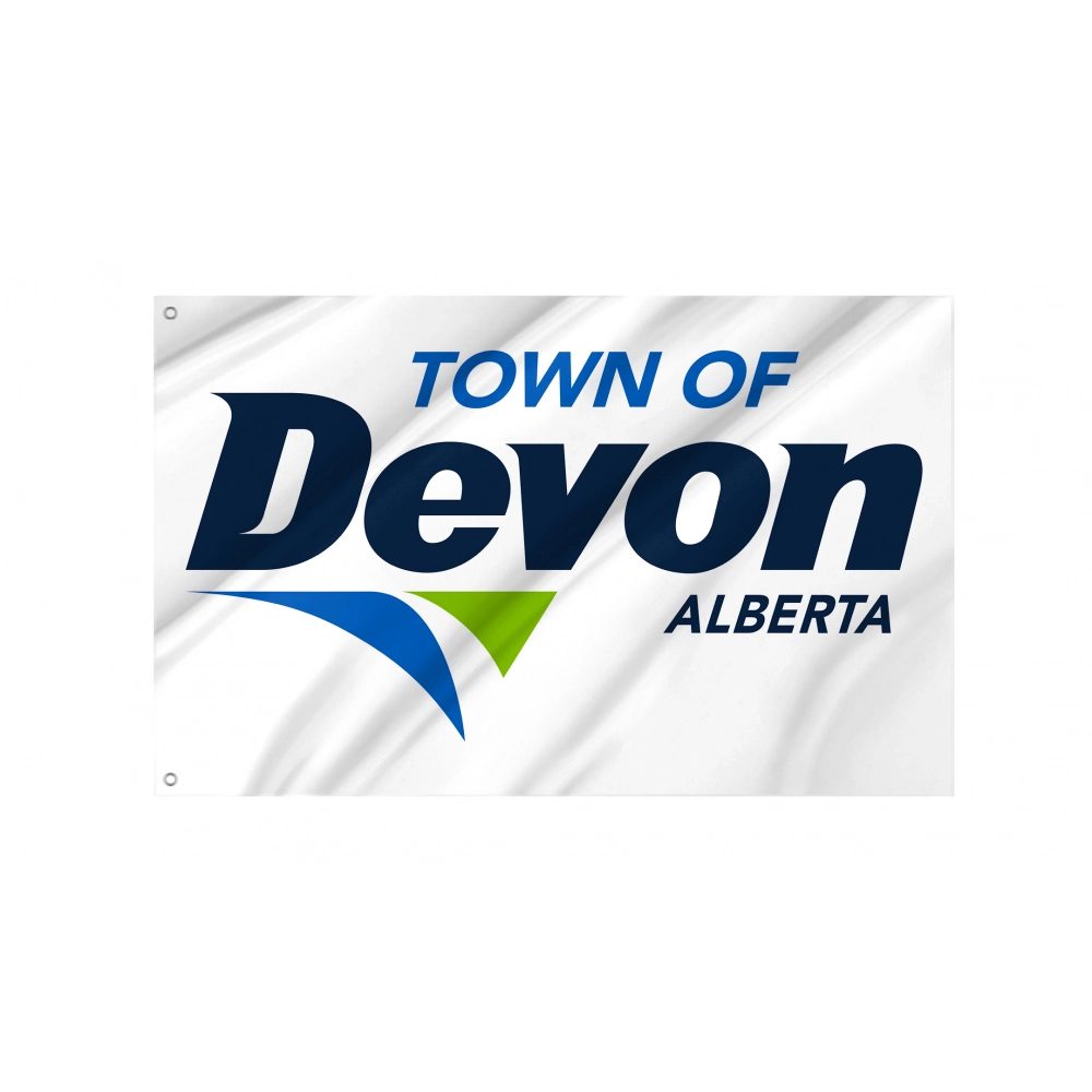 Devon, Canada Flag for Indoor & Outdoor Use