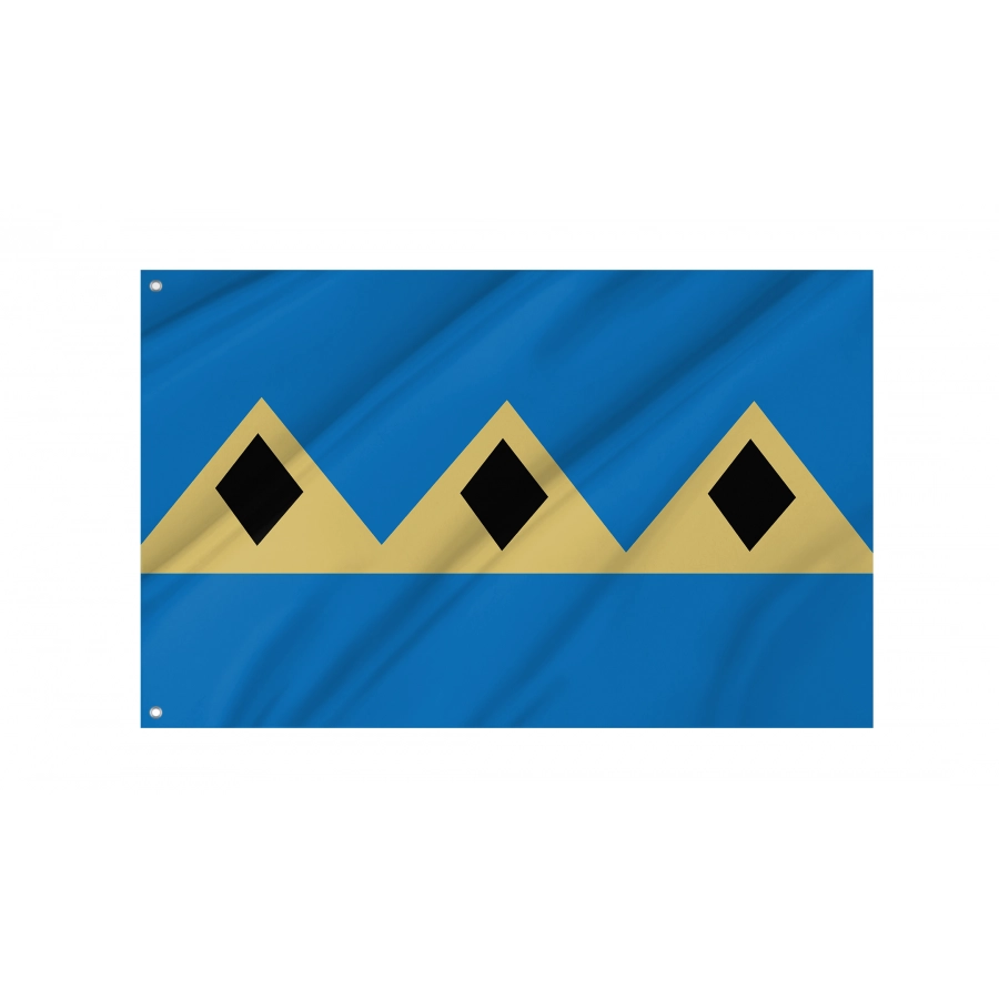 Flag of Fernie, Patriotic Flags, Unique Design Print, Flags for Indoor & Outdoor Use, CA--36