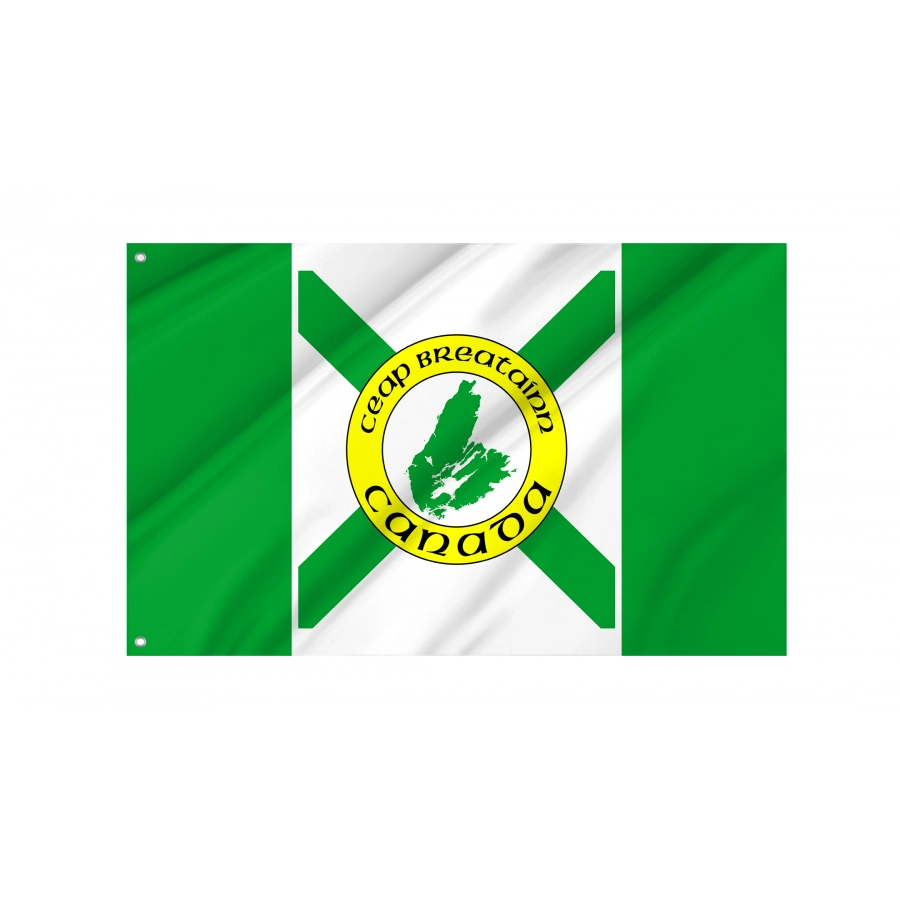 Flag of Cape Breton Island Ratio 5 3, Patriotic Flags, Unique Design Print, Flags for Indoor & Outdoor Use