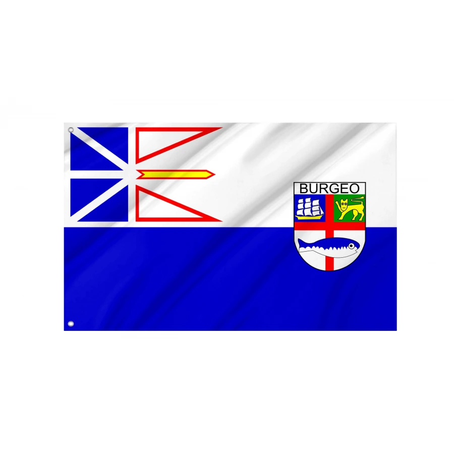 Burgeo Flag for Indoor & Outdoor Use, CAN80