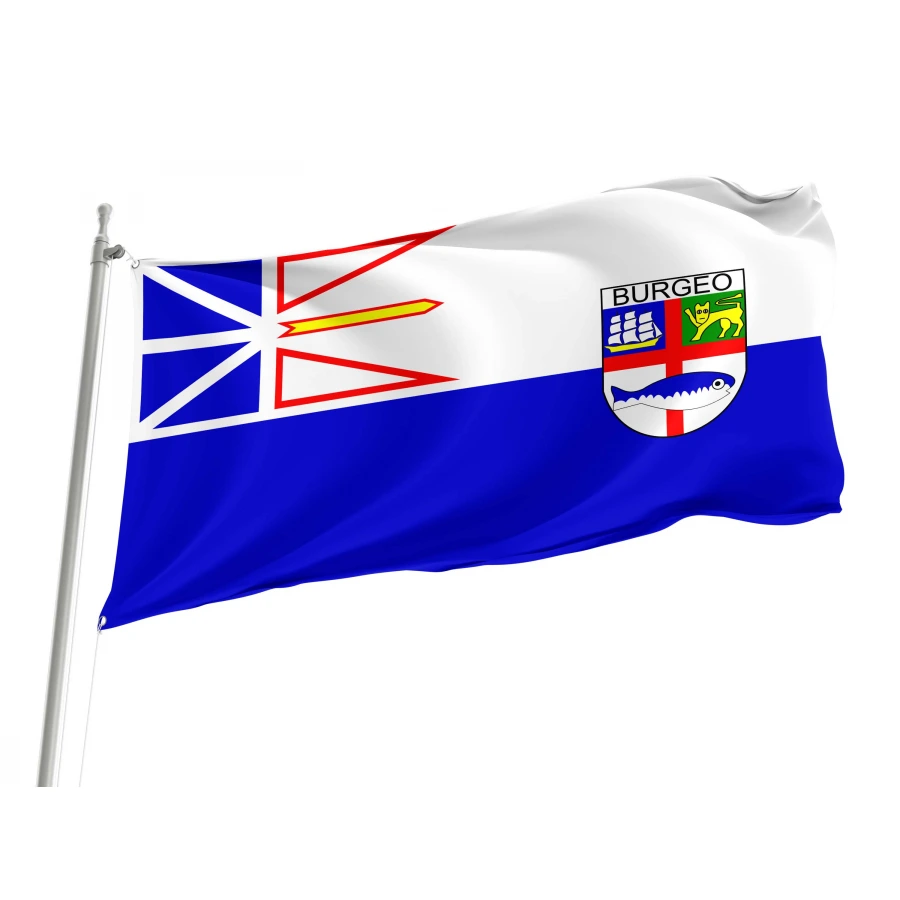 Burgeo Flag for Indoor & Outdoor Use, CAN80