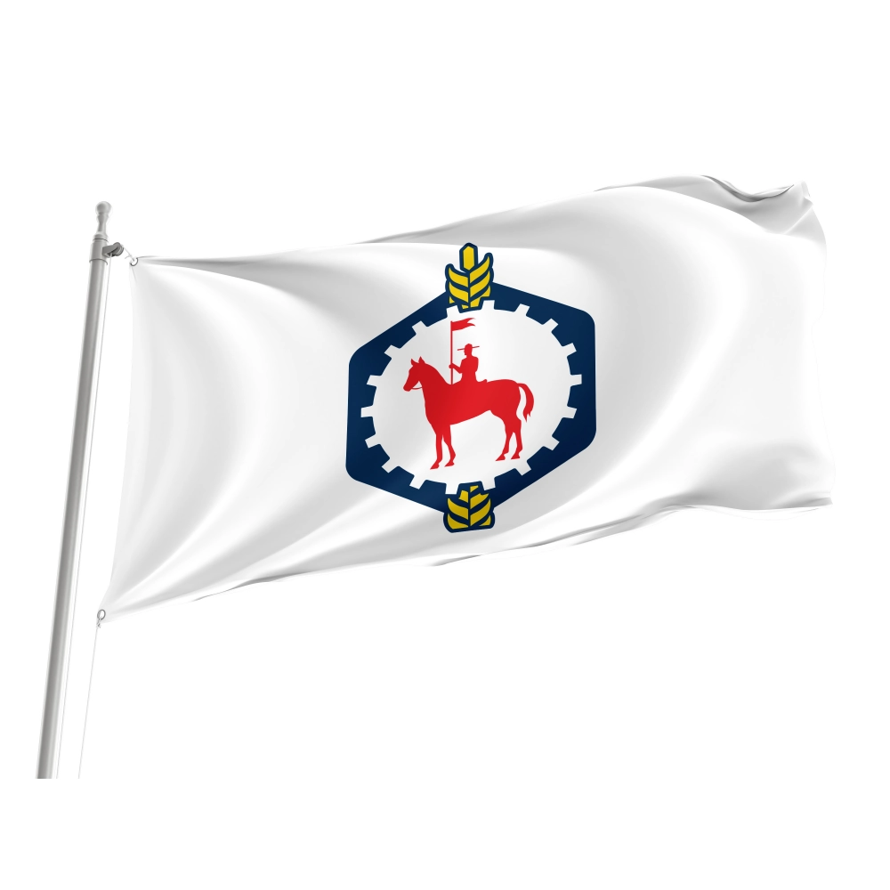 Fort Saskatchewan Flag for Indoor & Outdoor Use