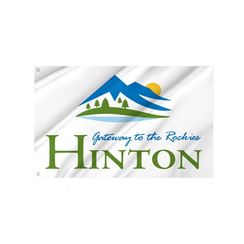 Hinton Flag for Indoor & Outdoor Use