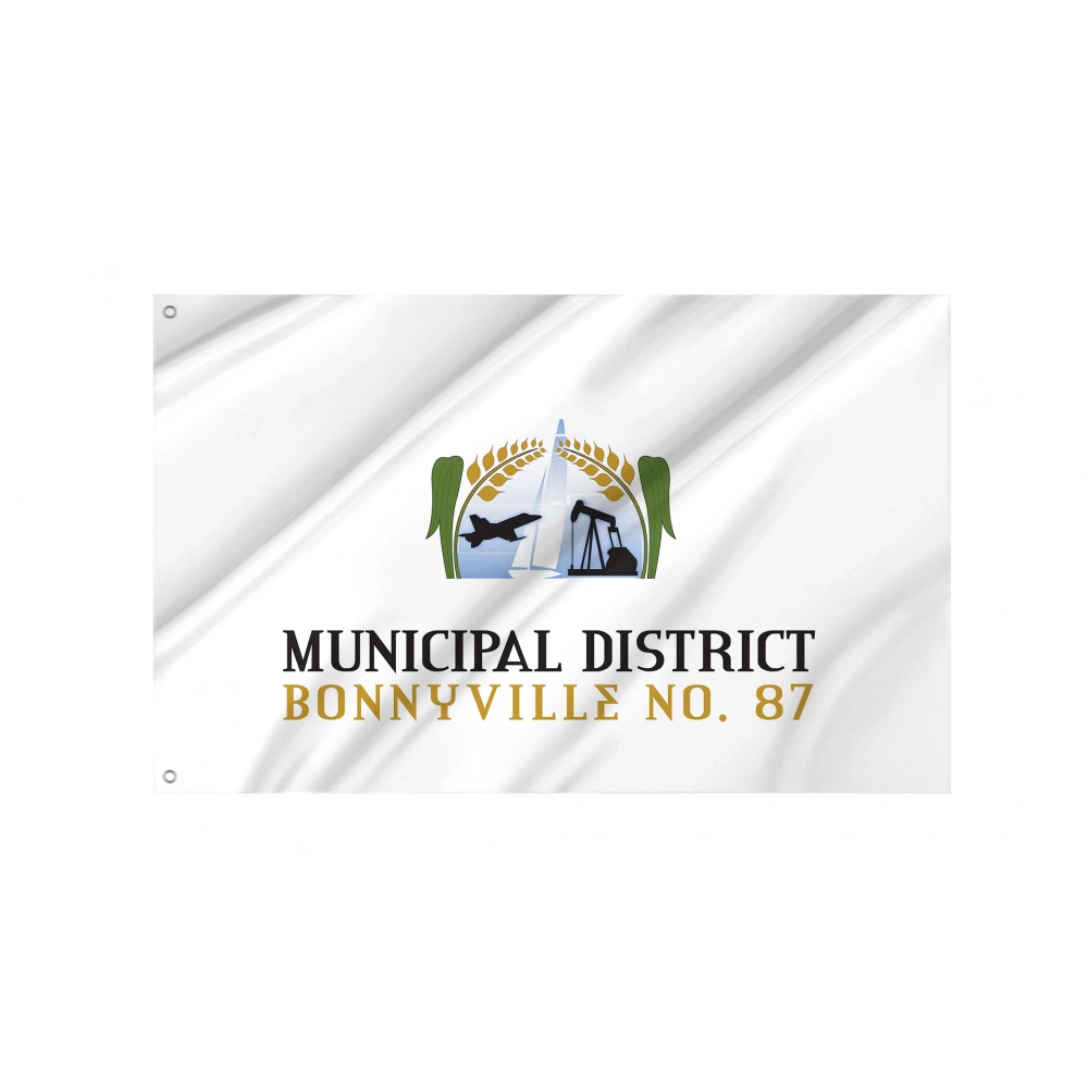 Municipal District of Bonnyville No. 87 Flag for Indoor & Outdoor Use