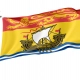 Flag of New Brunswick, Patriotic Flags, Unique Design Print, Flags for Indoor & Outdoor Use - Imagine 1
