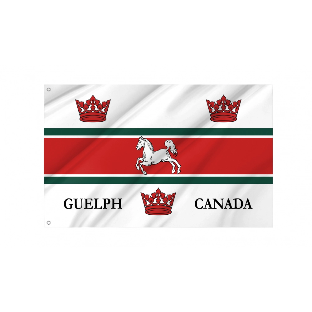 Guelph, Ontario Flag for Indoor & Outdoor Use